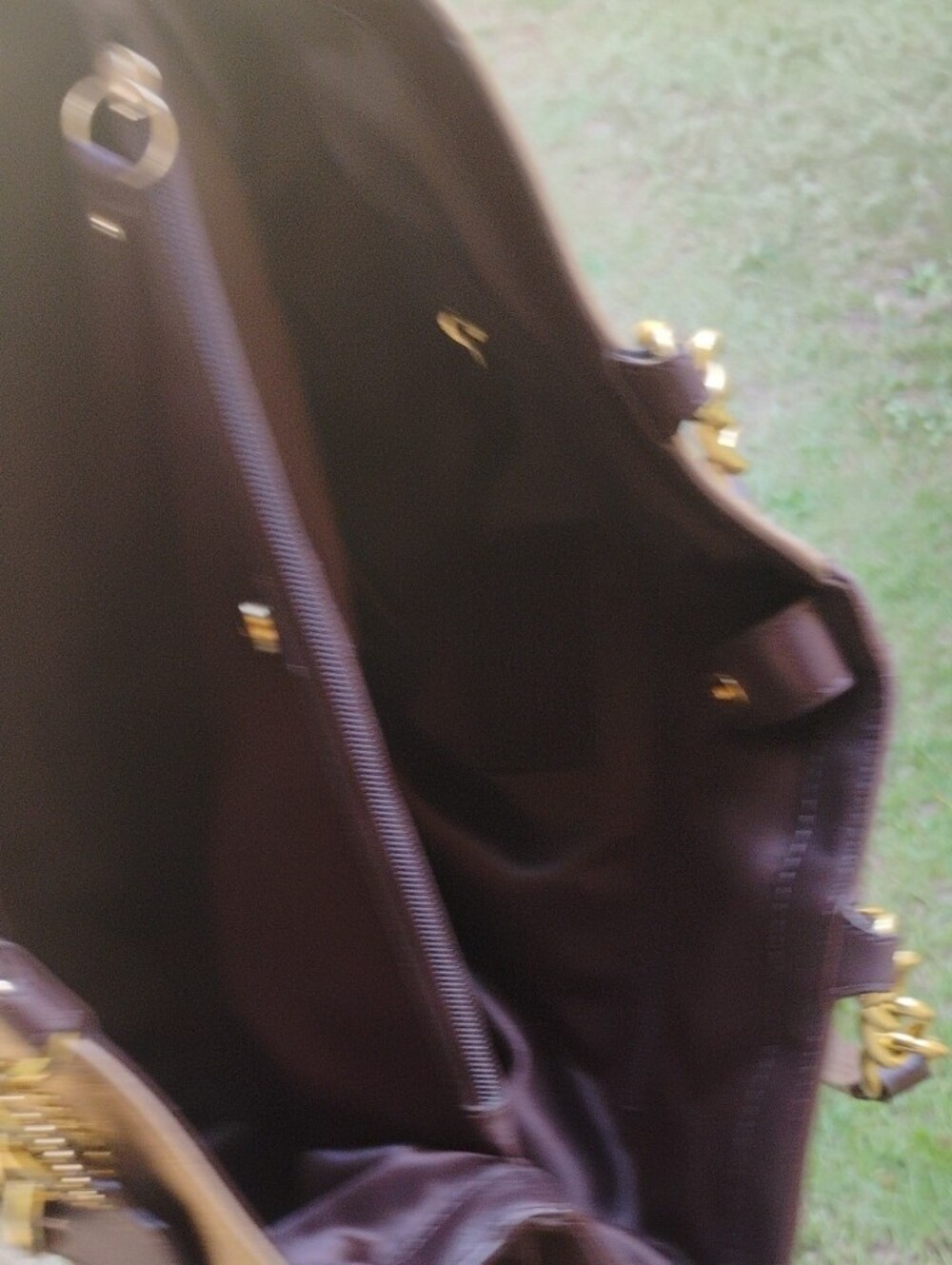 Coach Brown & Taupe Patchwork Tote Bag choice of wallet & mucin 5800 skincare - Picture 8 of 10